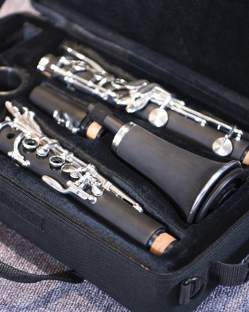 Eastar Clarinet Stand Portable Detachable Holder Bracket with Storage Bag, EST-003, Black - Image 5